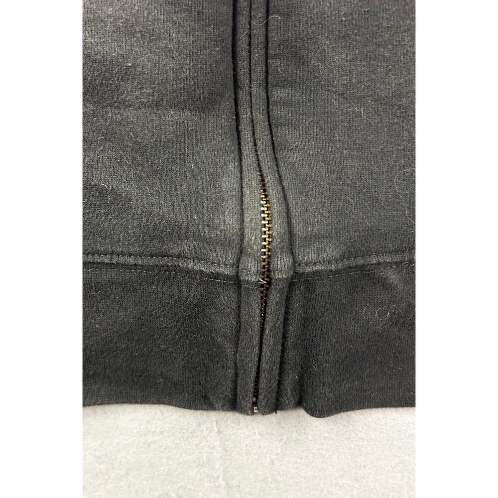 Harley Davidson Women’s Hoodie 2w Black Sequins Full Zip - Picture 3 of 10